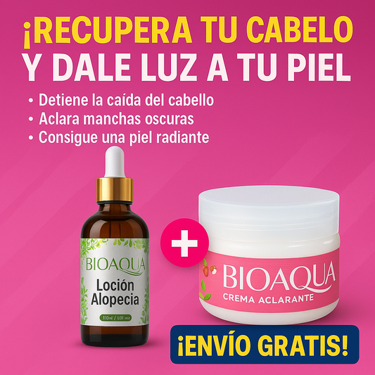 Crema Blanqueadora & Gotero Capilar