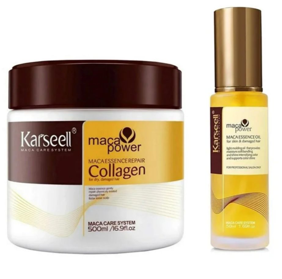 Máscara de Cabello Karseell y Karseell Aceite de argán